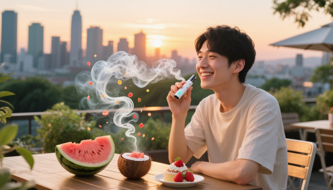 Geek Bar Meloso Ultra 使い捨てVAPE スイカ+イチゴ+ココナッツ：次世代ベイピングの革新