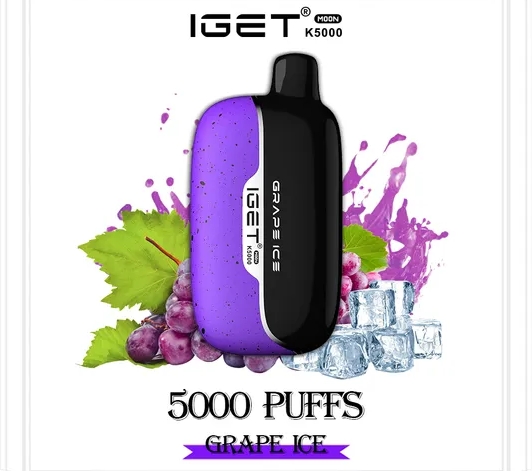 IGET Moon Vape 5000パフ「ぶどう氷」——2025年日本ヴェイプ市場を彩る新たな風