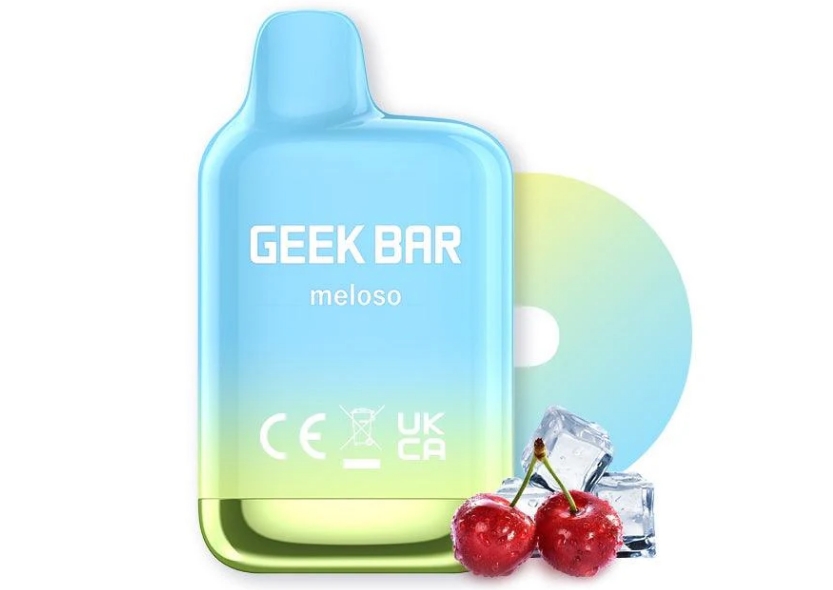 Geek Bar Meloso ミニ使い捨てベイプ - チェリーアイス：コンパクト革命がもたらす新次元の味覚体験
