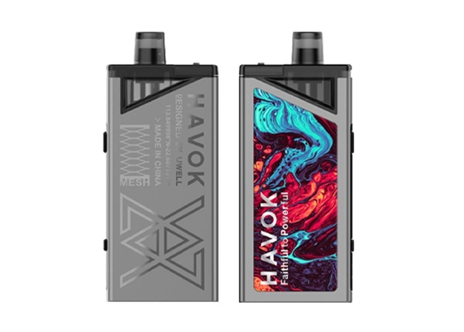 次世代のモバイルベイプ体験を解き放つ：UWELL HAVOK V1 キット65ワット | 銀が切り拓く日本市場の新潮流