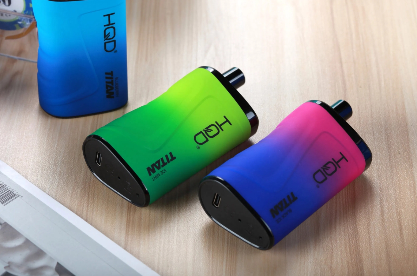 HQD TITAN 7000 puffs Vape - グレープ風味が切り開く次世代ベイプ体験