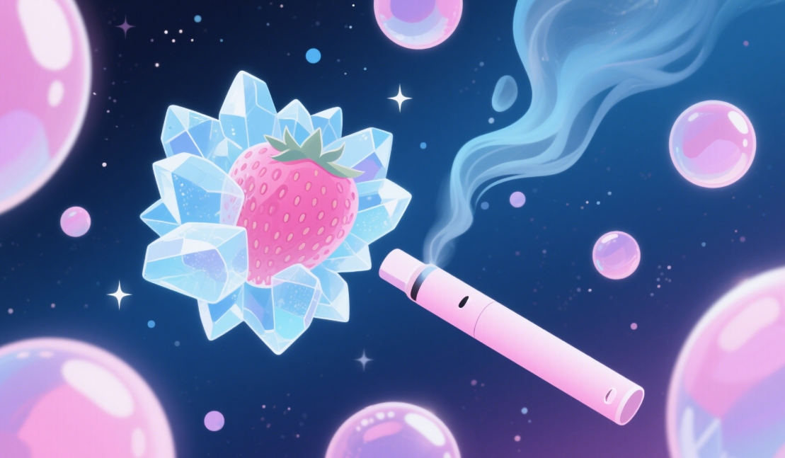 Geek Bar Meloso ウルトラ使い捨てVAPE ストロベリーバブルアイス——2025年日本の電子タバコ市場を彩る「新感覚」の革命