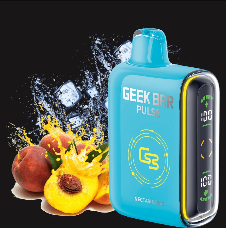 ネクタリンの鮮烈な目覚め：Geek Bar Pulse 15000 Puffsが描く、日本流のフレーバー革新体験