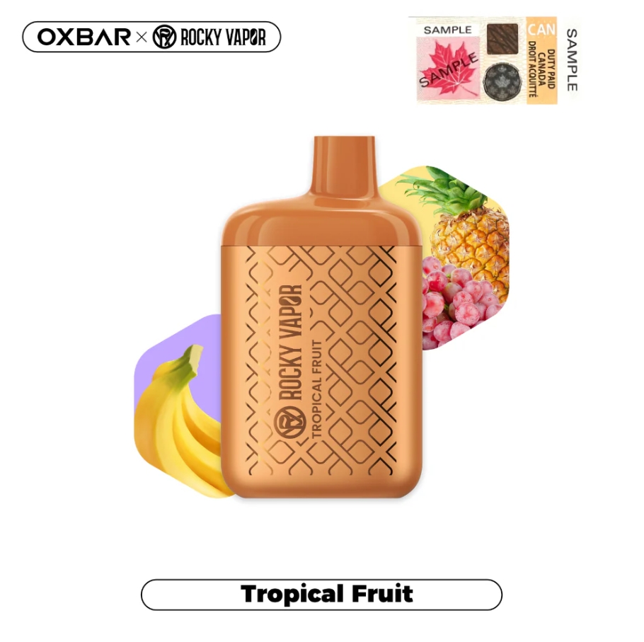OXBAR 4500 トロピカルフルーツ：日本の夏を一口で味わう、コンパクトなフレーバー冒険
