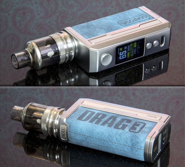 VOOPOO DRAG 3 Box Mod Kit プルシアンブルー： 2025年を彩る、洗練とパワーの美学
