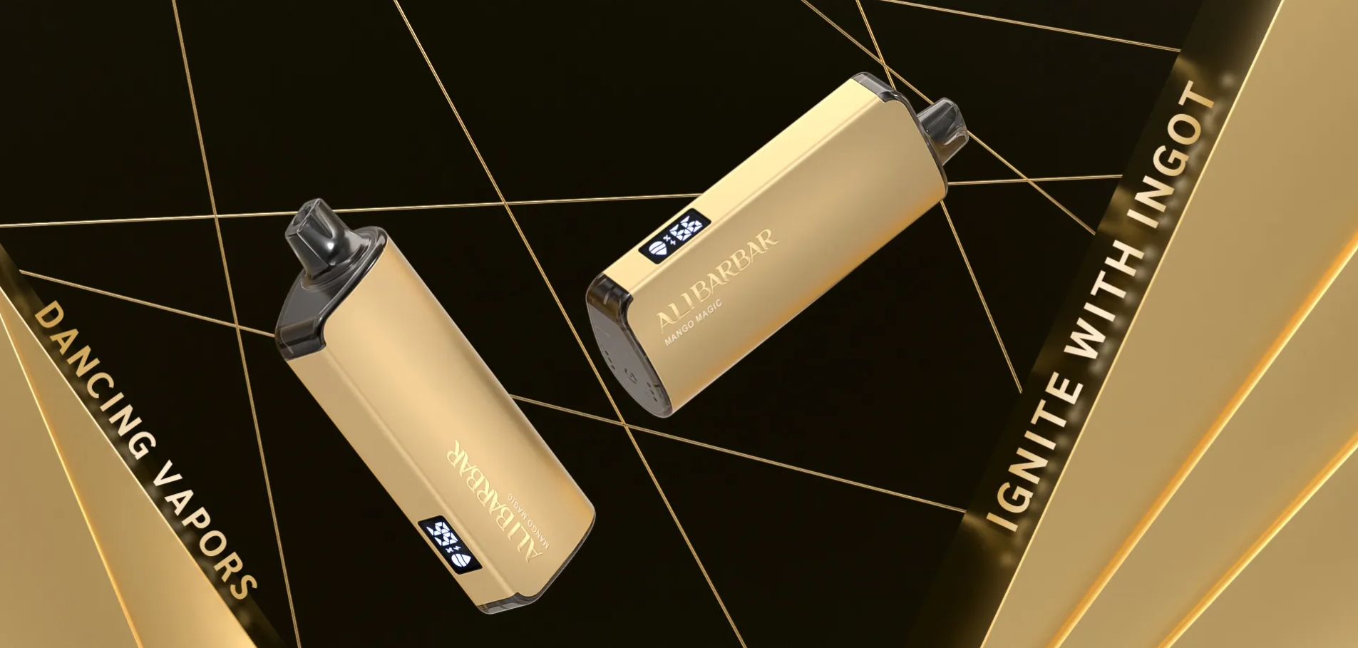 Alibarbar Ingot 9000 Puffs：ストロベリー・ココナッツ・スイカが奏でる、大人のフルーツハーモニー