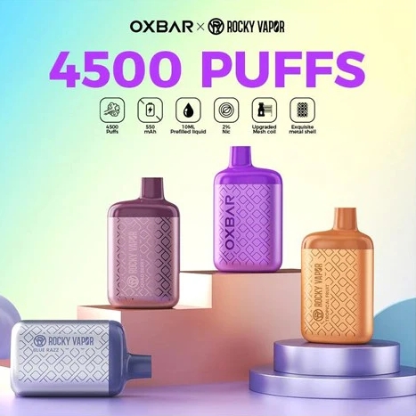 OXBAR 4500 トロピカルフルーツ：日本の夏を一口で味わう、コンパクトなフレーバー冒険