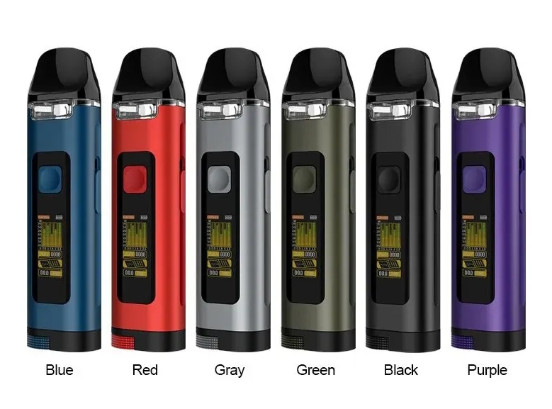 UWELL CROWN D Pod Kit Vape - 紫： 洗練されたパープルが奏でる、上質なヴェイプ体験