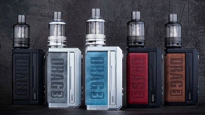VOOPOO DRAG 3 Box Mod Kit プルシアンブルー： 2025年を彩る、洗練とパワーの美学