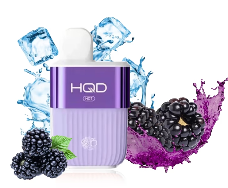 圧倒的な持続力と神秘の味覚：HQD HOT 5000 Puffs - ブラックアイス の世界へようこそ