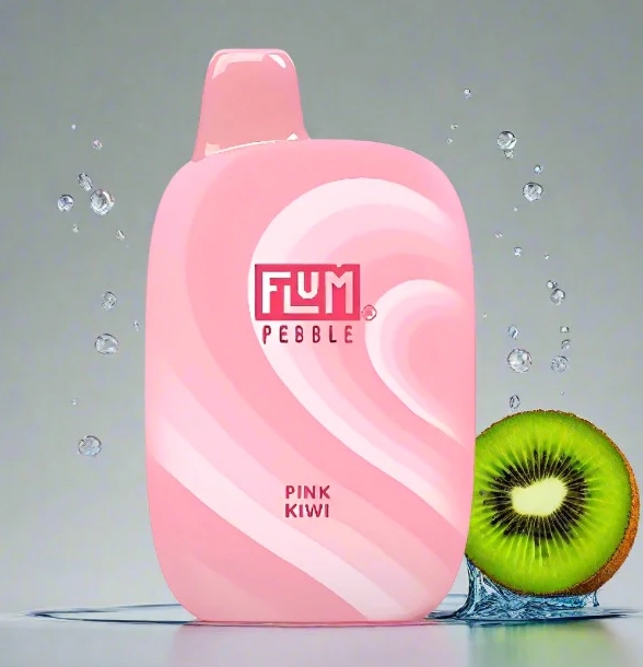 FLUM PEBBLES 6000パフ：コンパクトな奇跡、ピンクのキウイが奏でる味覚のシンフォニー