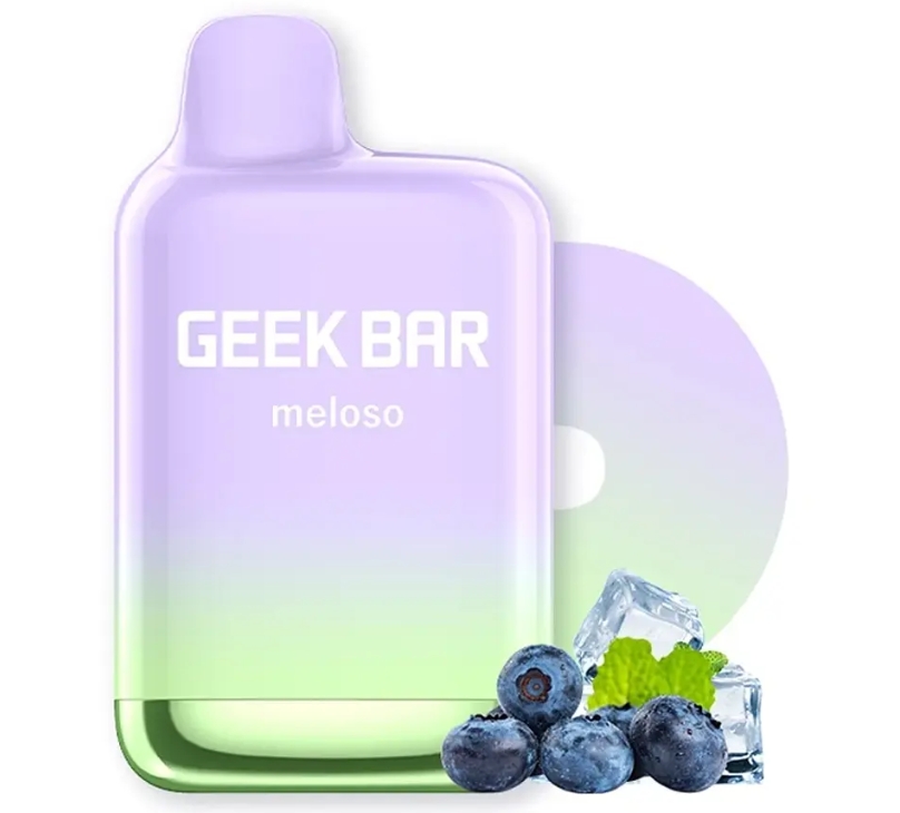 夏のひんやりとした誘惑: Geek Bar Meloso Pro 4000 Puffs で味わう完璧なブルーベリーアイス