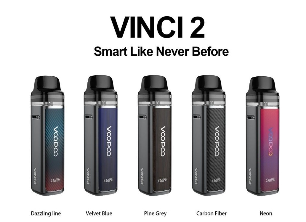 VOOPOO VINCI 2 Pod Mod Kit Vape - カーボンファイバー：職人技と最新テクノロジーの融合