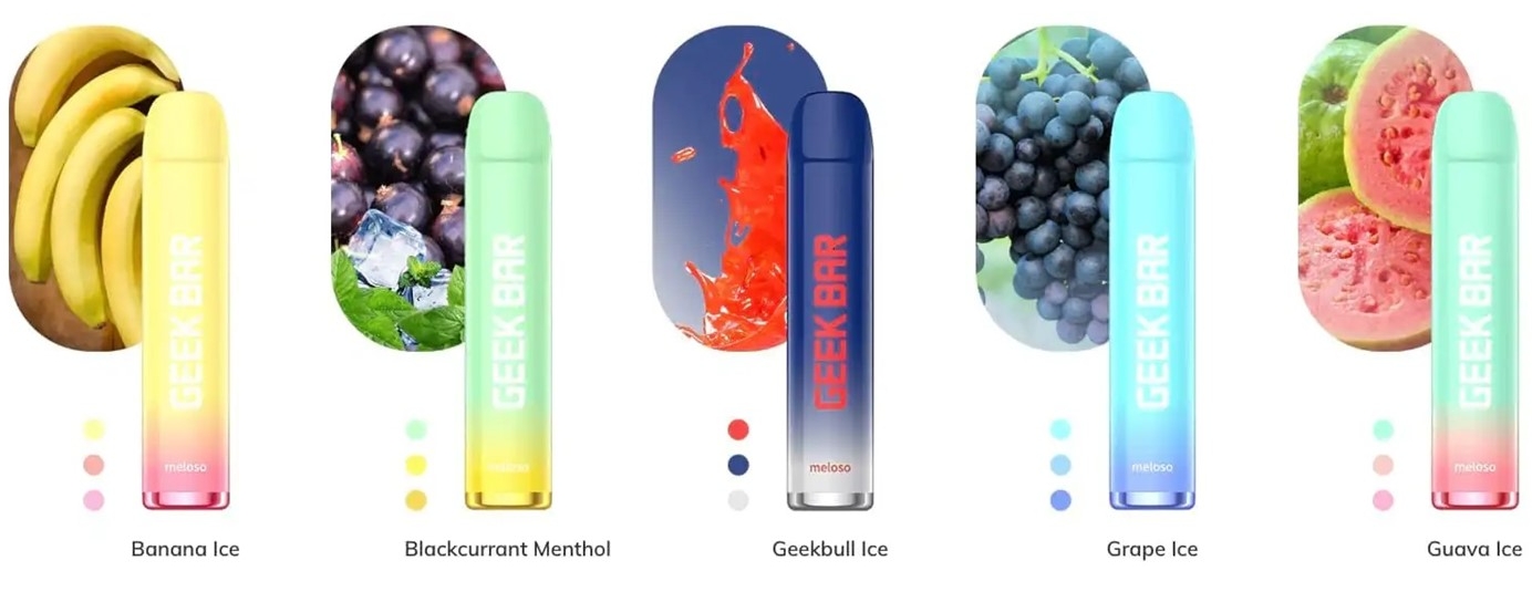 Geek Bar Meloso 600 Puffs: オタクブルアイスで味わう、東京スタイルのクールな一口